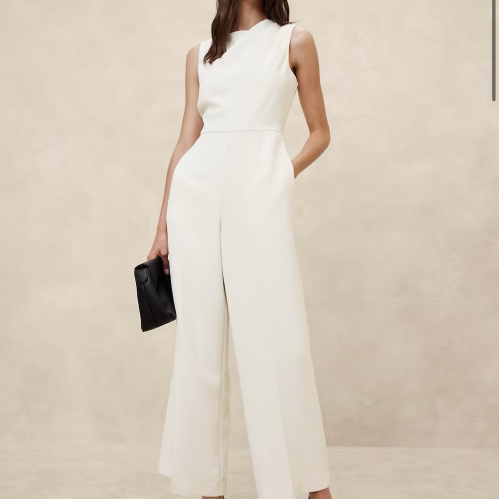 New with tags COWL-NECK JUMPSUIT